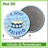 Calamita rotonda diametro 59 mm - Mod. 001 - 10 pz. - immagine 10